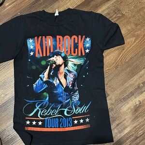 Rebel Soul Tour 2013 T-Shirt - Black